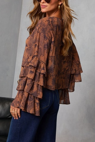 Blouse - Marron