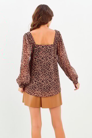 Blouse - Marron