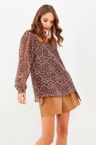 Blouse - Marron
