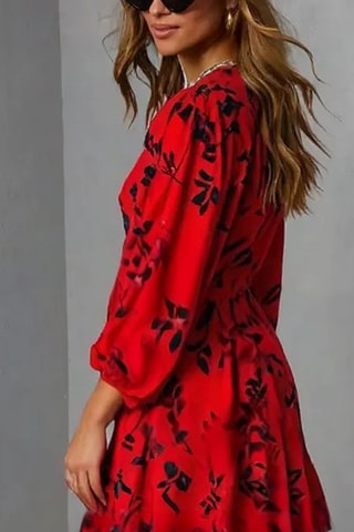 Robe patineuse - Rouge