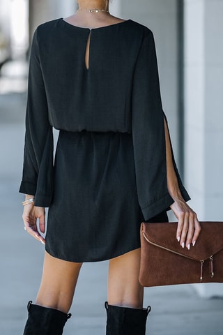 Robe trapèze - Noir