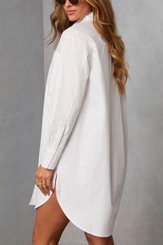 Robe chemise - Blanc
