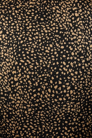 Robe patineuse - Marron et noir