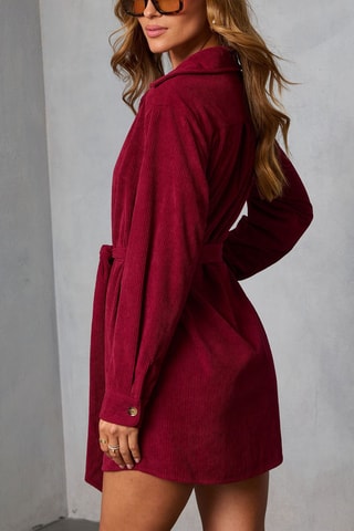 Robe chemise - Bordeaux