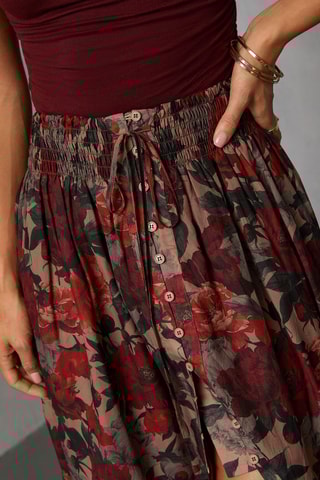 Jupe longue - Multicolore