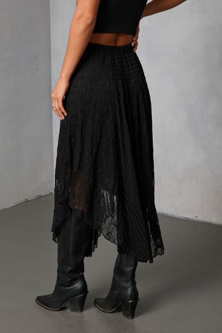 Jupe plissée - Noir