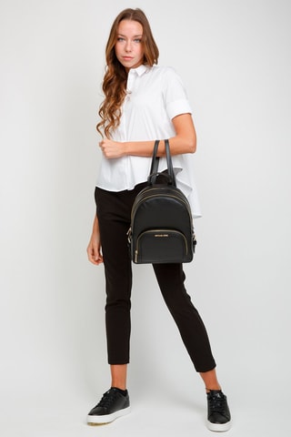 Sac à dos en cuir - Noir