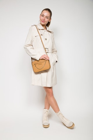 Sac bandoulière en cuir  Jet - Camel