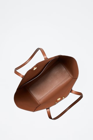 Sac à main en cuir - Marron