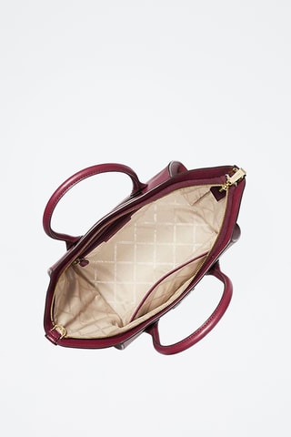 Sac à main en cuir - Bordeaux