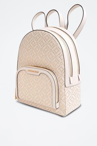 Sac à dos en cuir - Beige