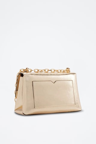 Sac à main en cuir - Doré