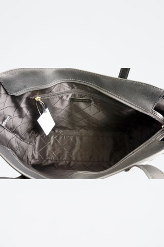 Cabas en cuir - Noir - 41 x 29 x 112 cm