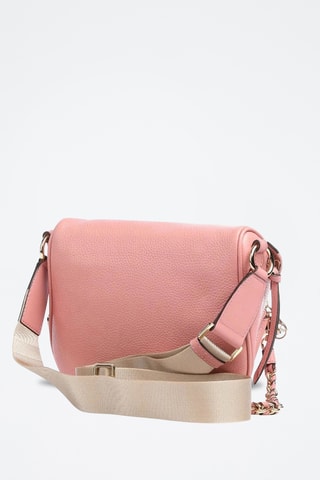 Sac porté épaule en cuir - Rose
