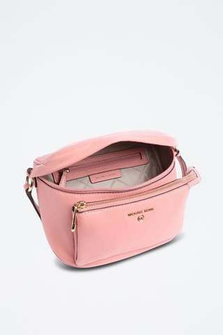 Sac porté épaule en cuir - Rose