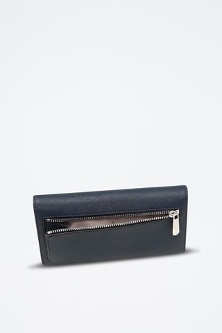 Portefeuille en cuir - Bleu marine