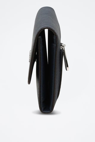 Portefeuille en cuir - Bleu marine