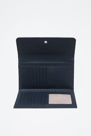 Portefeuille en cuir - Bleu marine