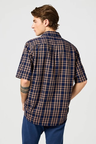 Overhemd Shirt - Indigoblauw