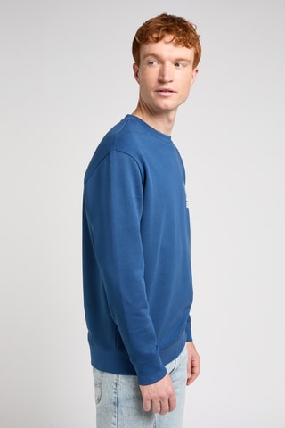 Sweater Crew - Kobaltblauw