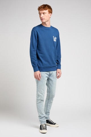 Sweater Crew - Kobaltblauw