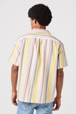 Overhemd Legendary - Olijfgroen en geel