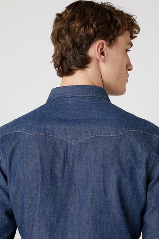 Overhemd Western - Donkerblauw
