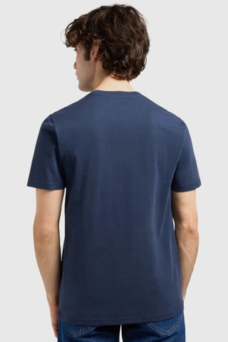 T-shirt regular - Indigoblauw