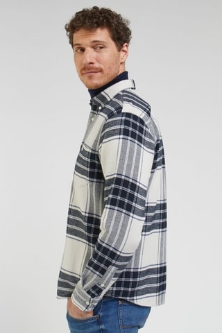 Overhemd Riveted - Zwart en wit