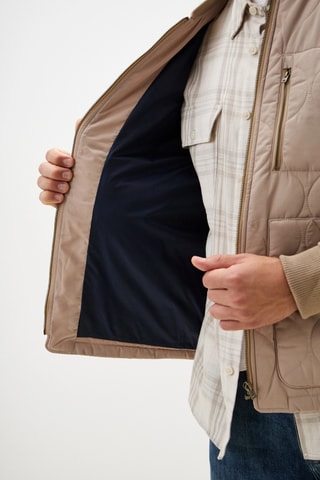 Gewatteerde Jas Phincilla - Beige