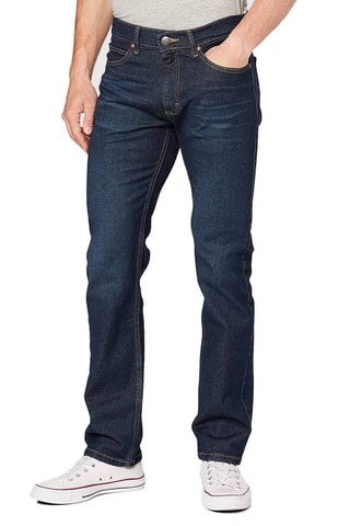 Jeans slim fit Road Rash - Nachtblauw