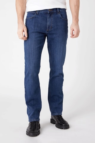 Jeans Straight Texas - Donkerblauw
