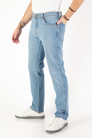 Jeans slim fit Texas - Lichtblauw