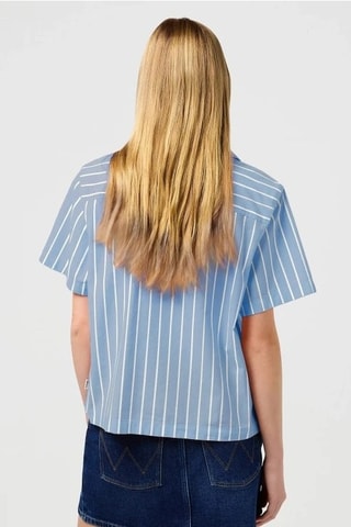 Blouse Camp - Hemelsblauw