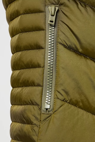 Gewatteerde Jas Puffer - Olijfgroen