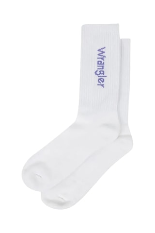 2 paar sokken - Lichtpaars en Wit