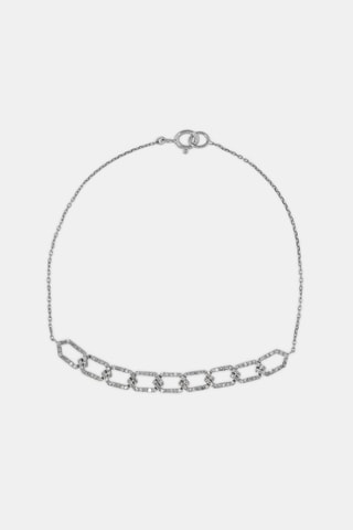 Bracelet Sensibilité - Or blanc et diamants