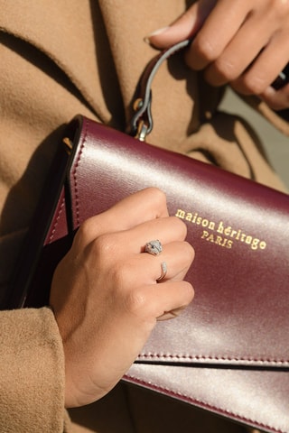 Ring Mafdet - Witgoud en Diamanten