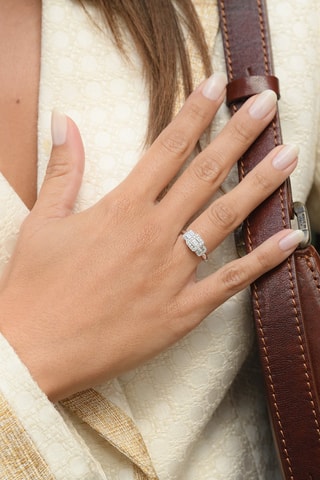 Bague Les princesses  -  Or blanc et diamants