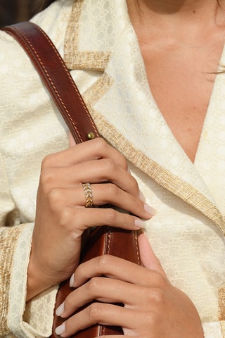 Bague Héritage - Or jaune et diamants