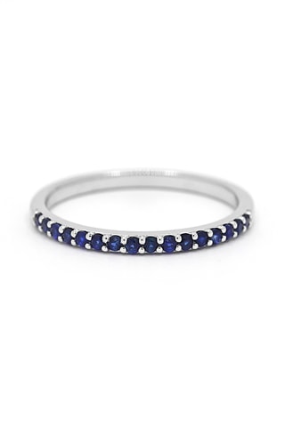 Bague Color Alliance Saphir - Or blanc et saphirs