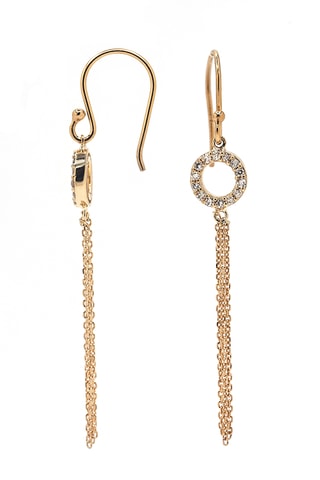 Boucles d’oreilles Rayon de Pureté - Or jaune et diamants