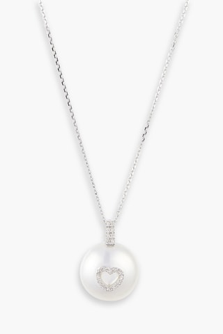 Pendentif Iphiclès - Or blanc et diamants