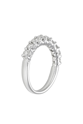 Bague Alliance Only You - Or blanc et diamants