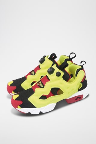 Slip-ons Instapump Fury 94 - Felgroen en Rood