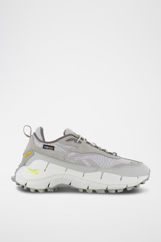 Leren Sneakers Zig Kinetica - Grijs