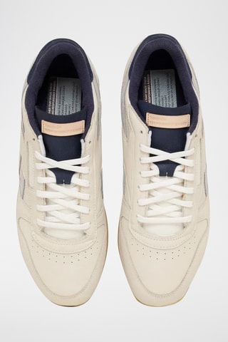 Leren Sneakers Classic Leather Premium - Ecru