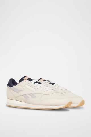 Leren Sneakers Classic Leather Premium - Ecru