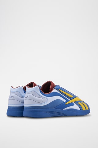 Leren Sneakers Hammer Pro LTD - Wit en Kobaltblauw