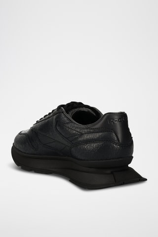 Leren Sneakers Classic Leather LTD - Zwart